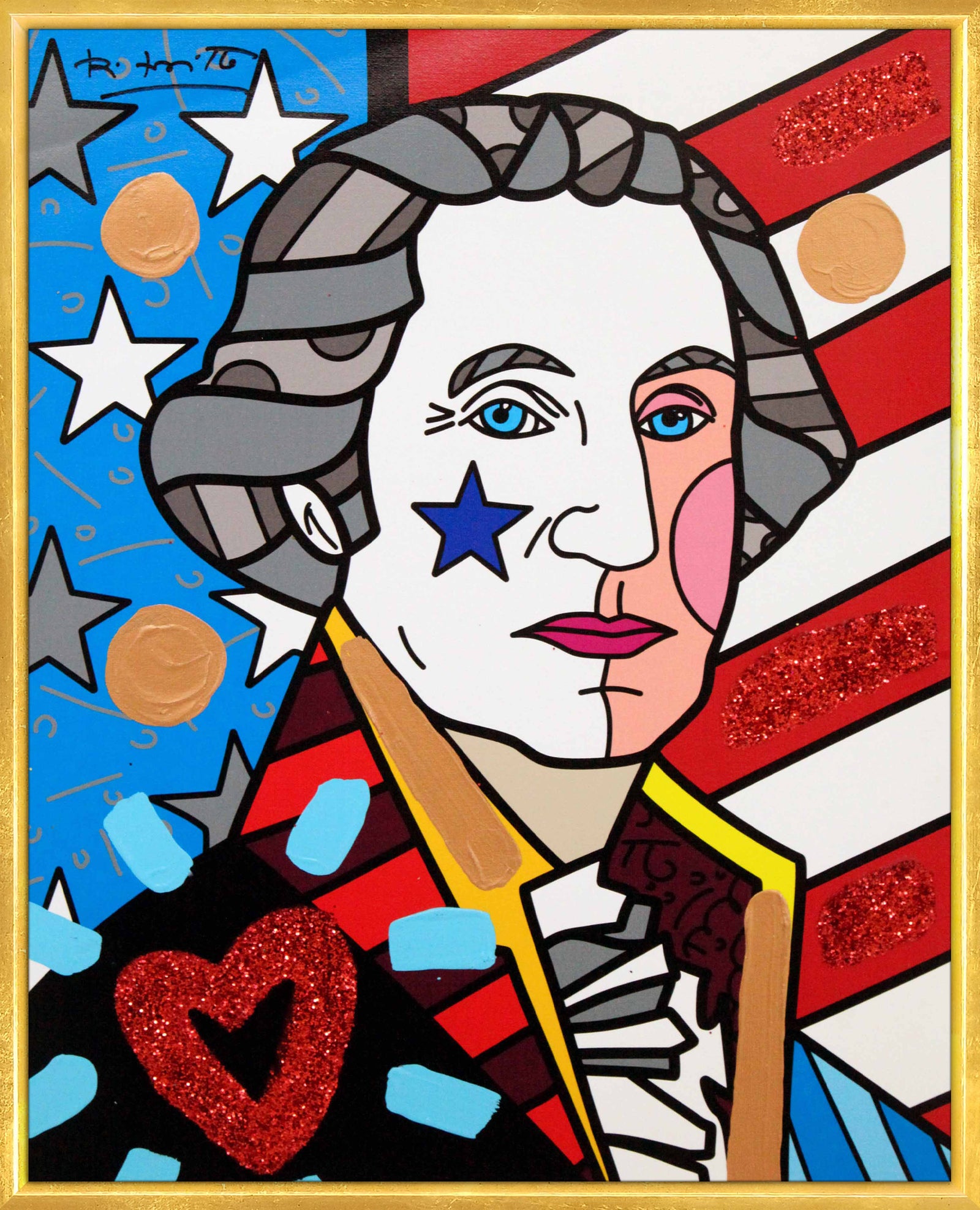 George Washington - Mixed Media Original