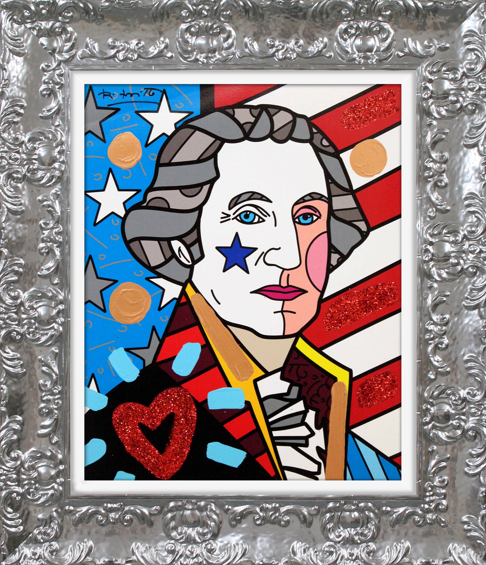 George Washington - Mixed Media Original