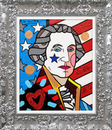 GEORGE WASHINGTON - Mixed Media Original