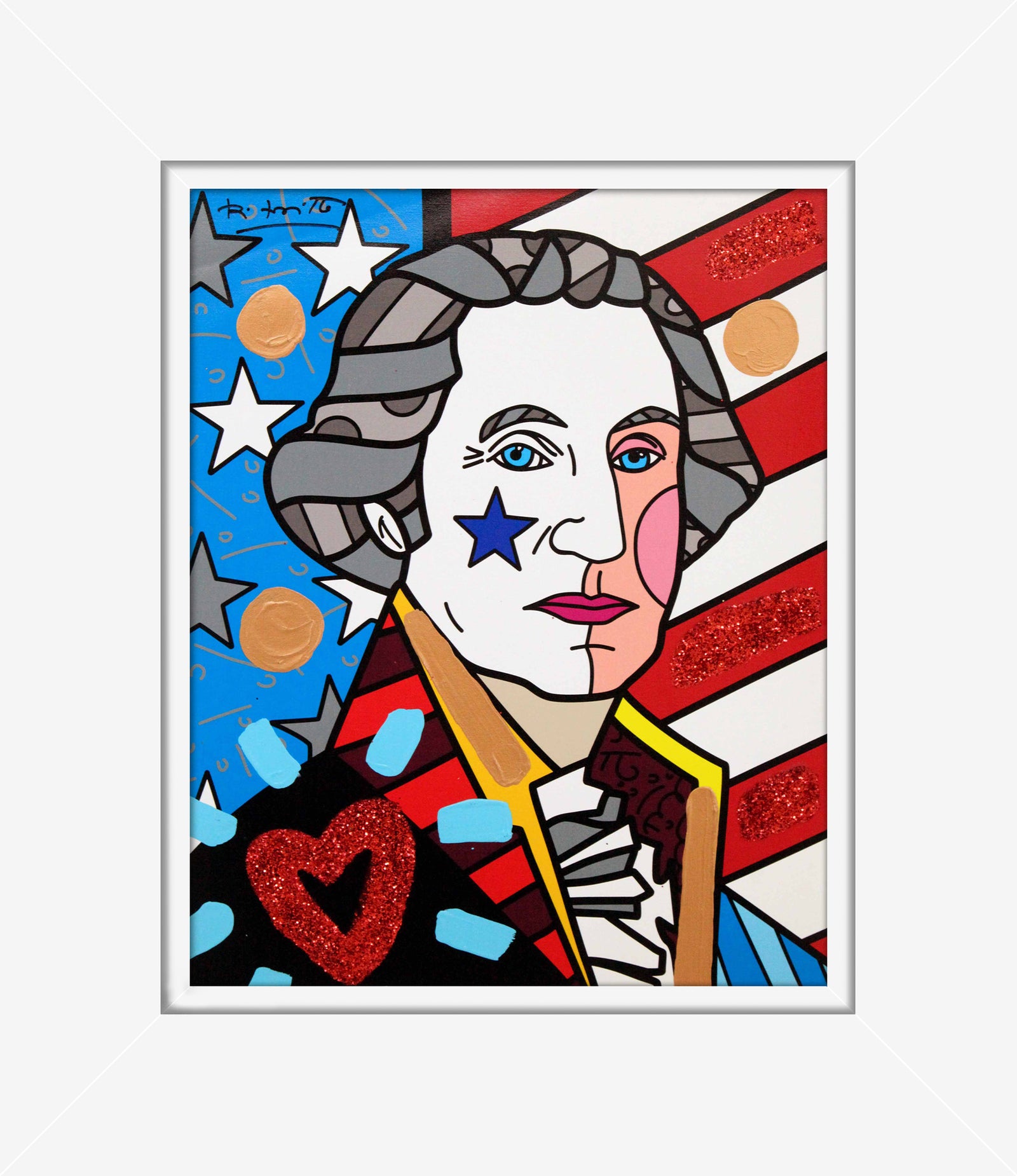 George Washington - Mixed Media Original