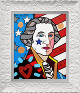 GEORGE WASHINGTON - Mixed Media Original