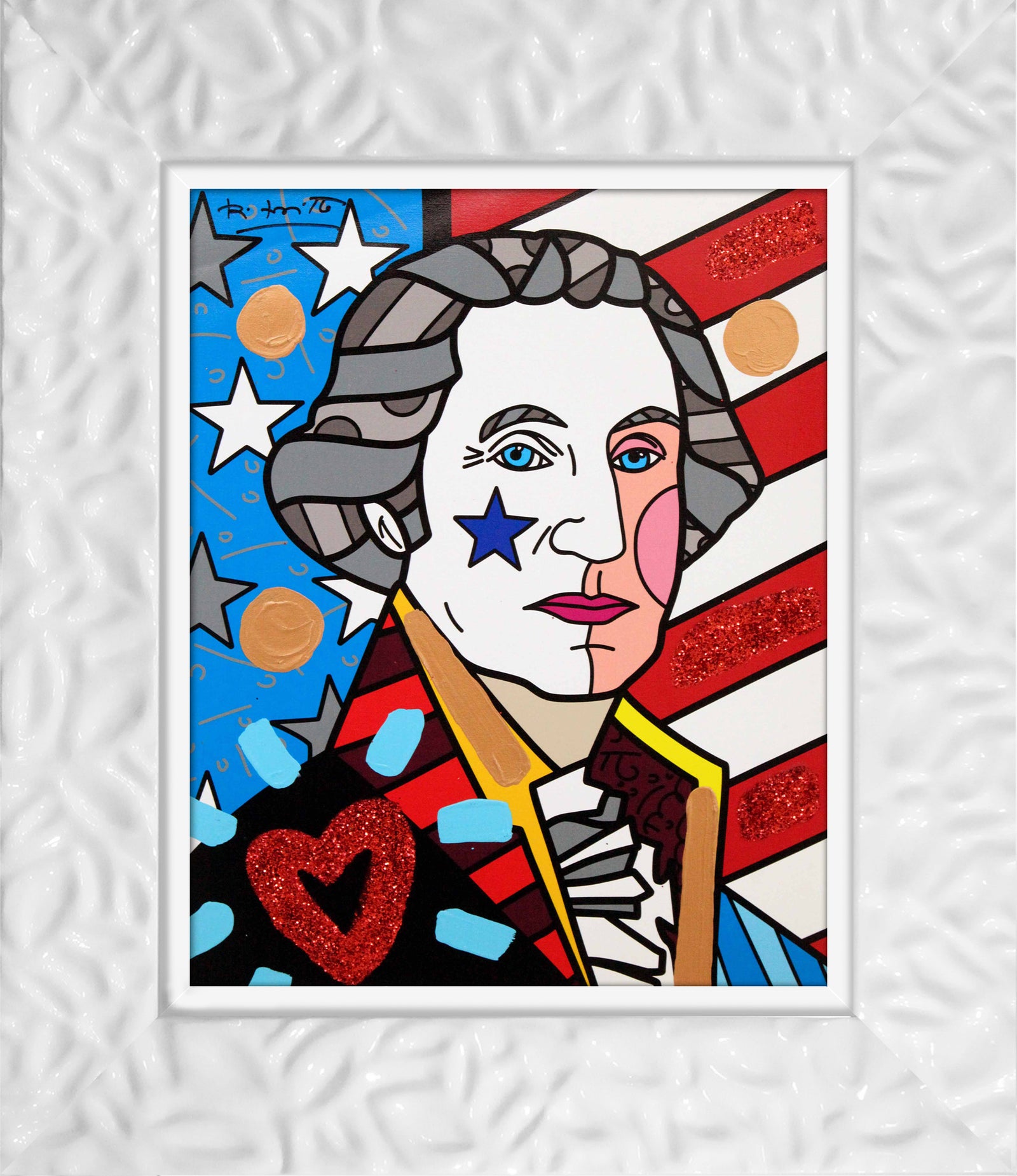 George Washington - Mixed Media Original