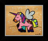 HAPPY UNICORN -  Mixed Media Original