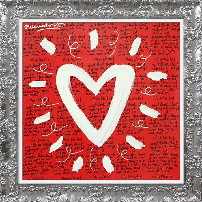 ANDY'S HEART - Mixed Media Original – Shop Britto
