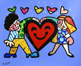 HEART KIDS -  Mixed Media Original