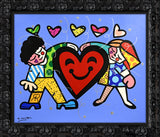 HEART KIDS -  Mixed Media Original