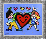 HEART KIDS -  Mixed Media Original