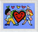 HEART KIDS -  Mixed Media Original