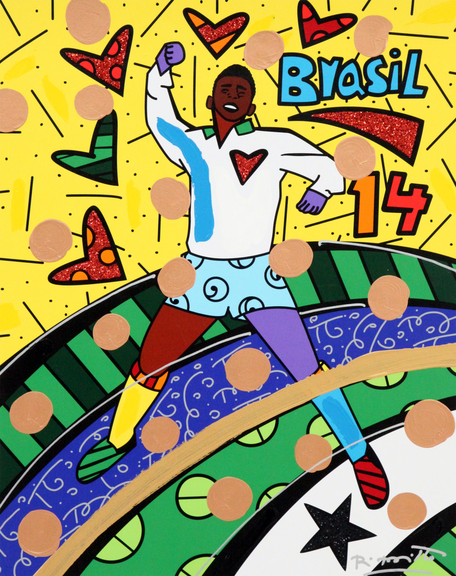 Pele Inspiration - Mixed Media Original