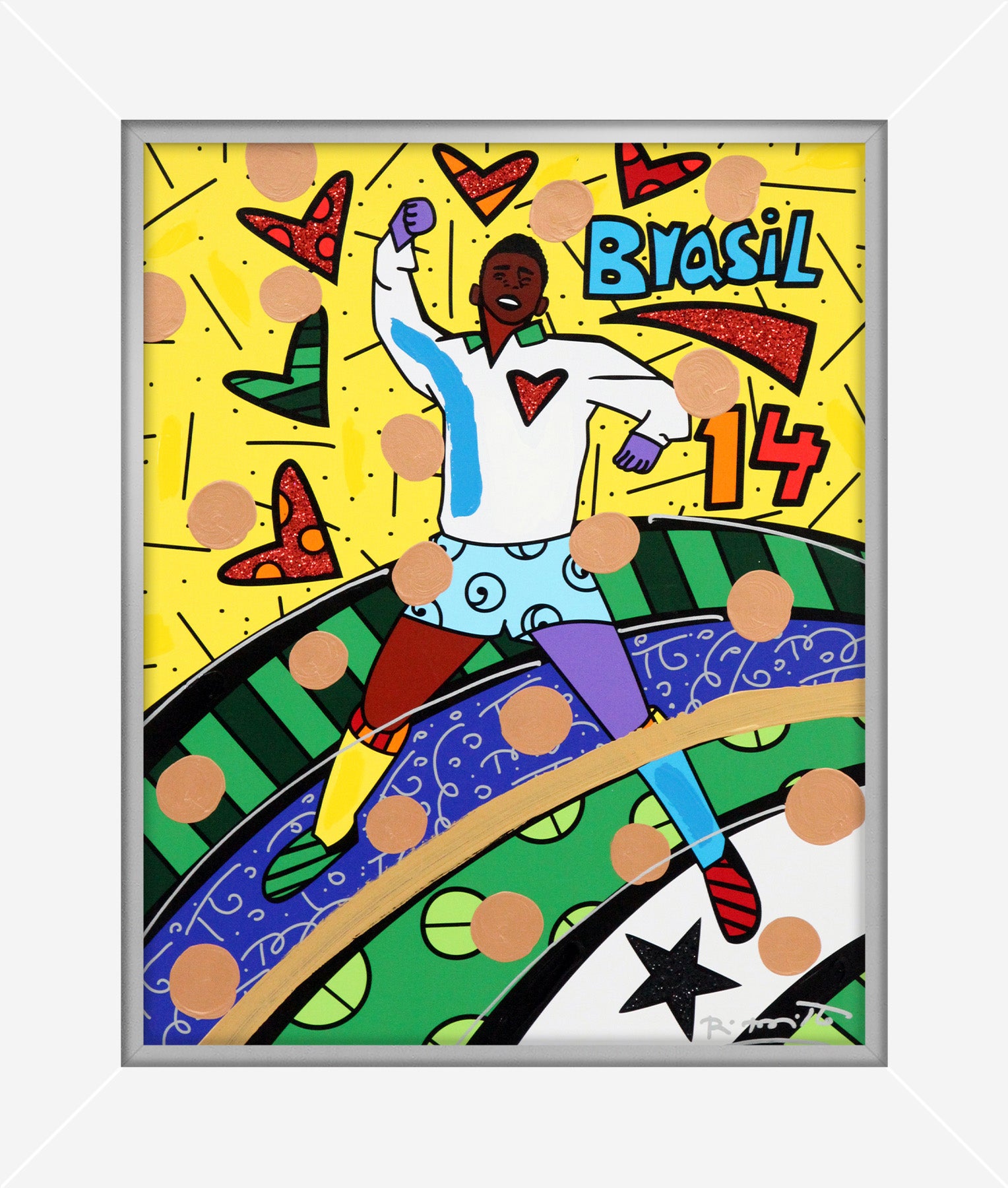 Pele Inspiration - Mixed Media Original