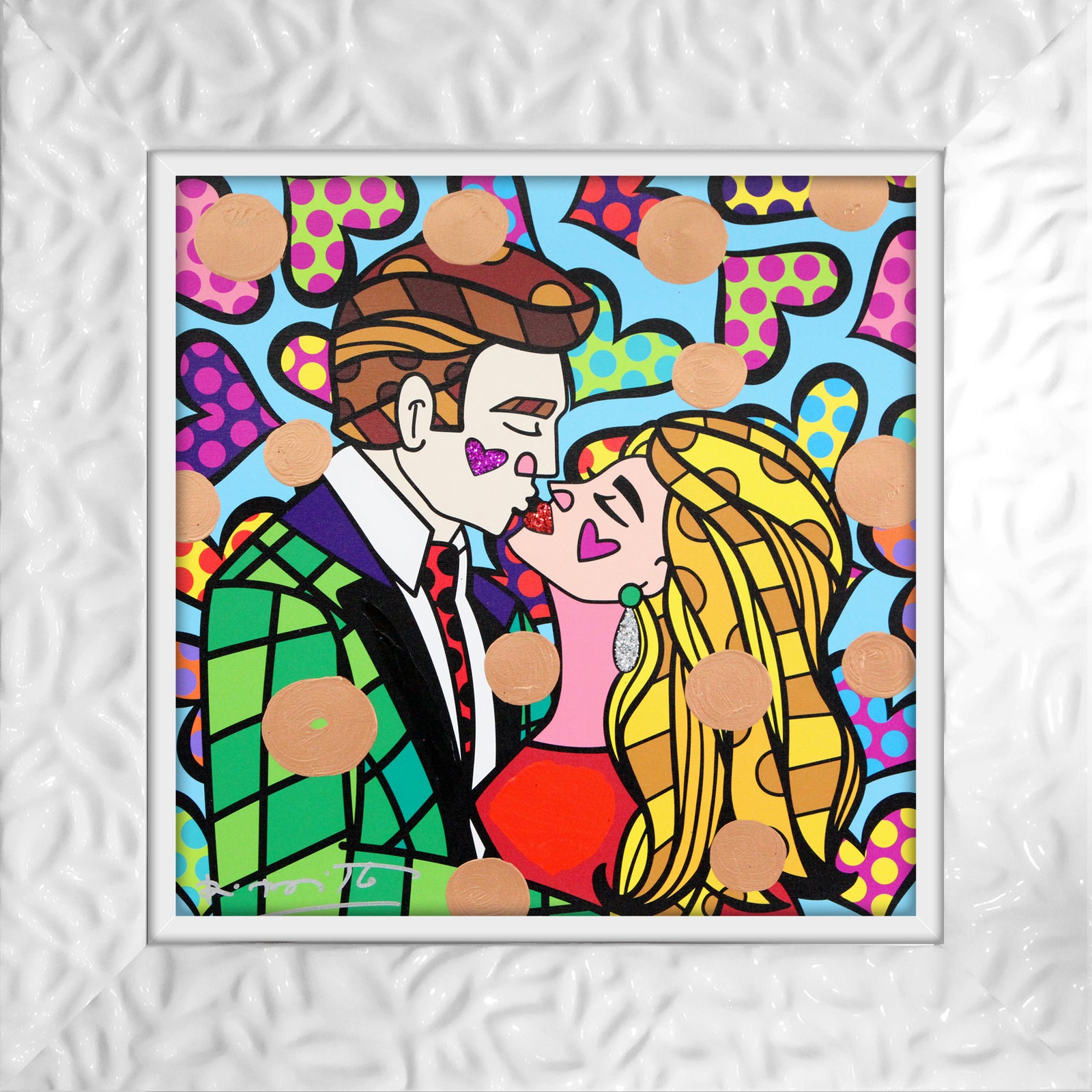 ALL LOVE -  Mixed Media Original