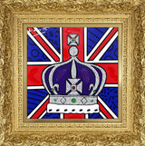 ROYAL CROWN -  Mixed Media Original