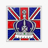 ROYAL CROWN -  Mixed Media Original