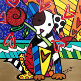 PUPPY LOVE -  Mixed Media Original