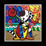 PUPPY LOVE -  Mixed Media Original