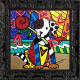PUPPY LOVE -  Mixed Media Original