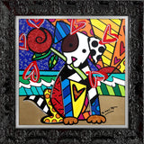 PUPPY LOVE -  Mixed Media Original