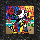 PUPPY LOVE -  Mixed Media Original