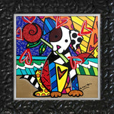 PUPPY LOVE -  Mixed Media Original