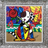 PUPPY LOVE -  Mixed Media Original
