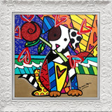 PUPPY LOVE -  Mixed Media Original