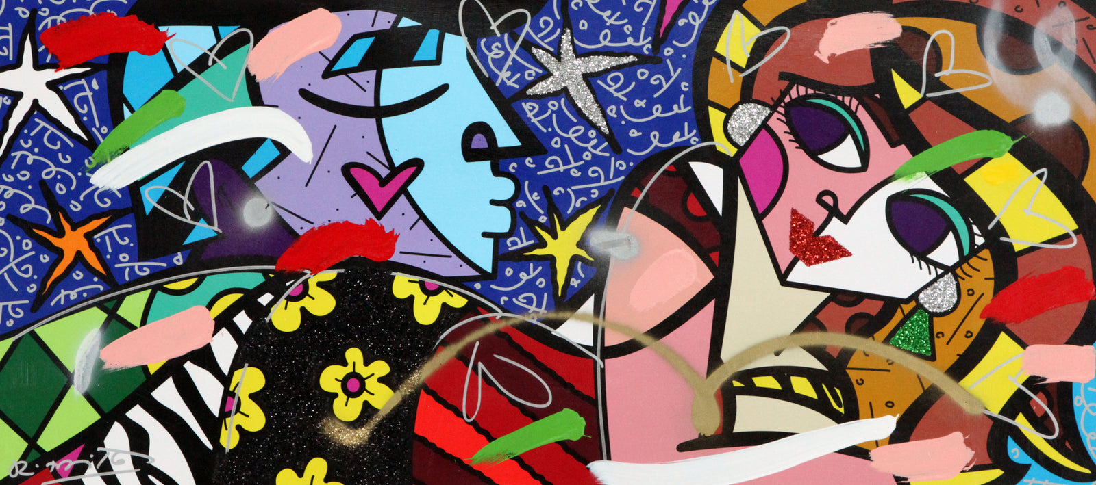 SWEET TALK -  Mixed Media Original