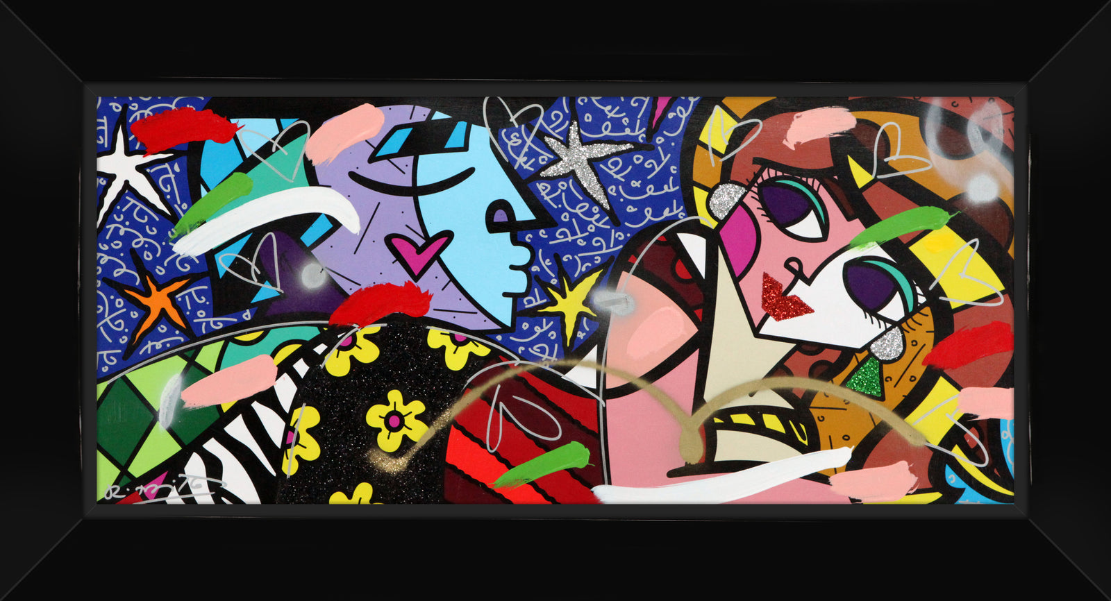 SWEET TALK -  Mixed Media Original