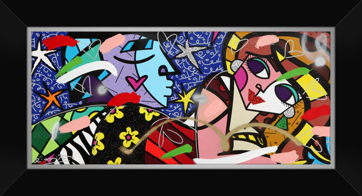 SWEET TALK -  Mixed Media Original