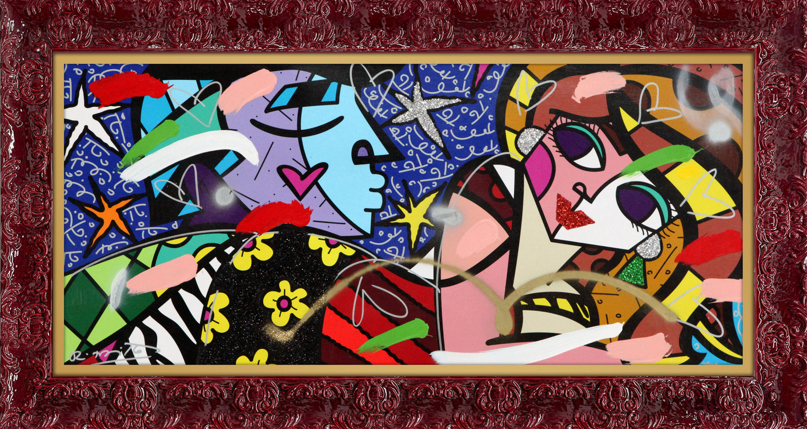 SWEET TALK -  Mixed Media Original