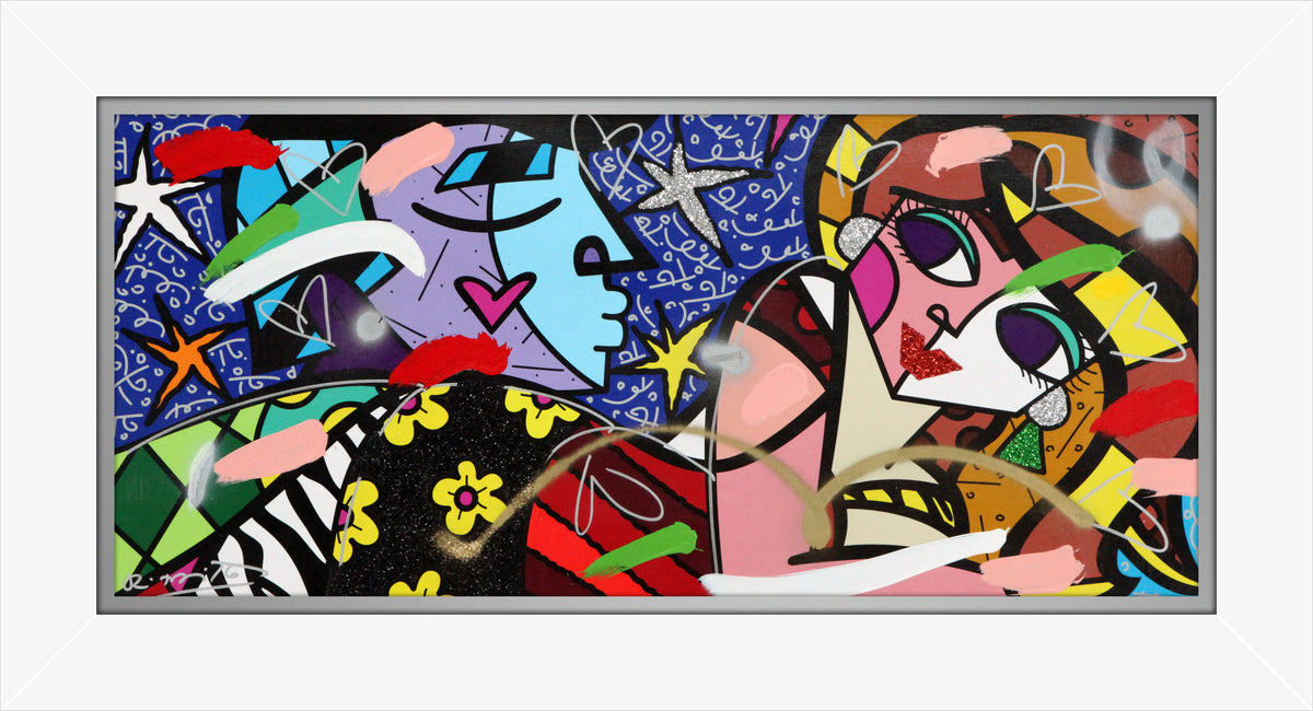 SWEET TALK -  Mixed Media Original