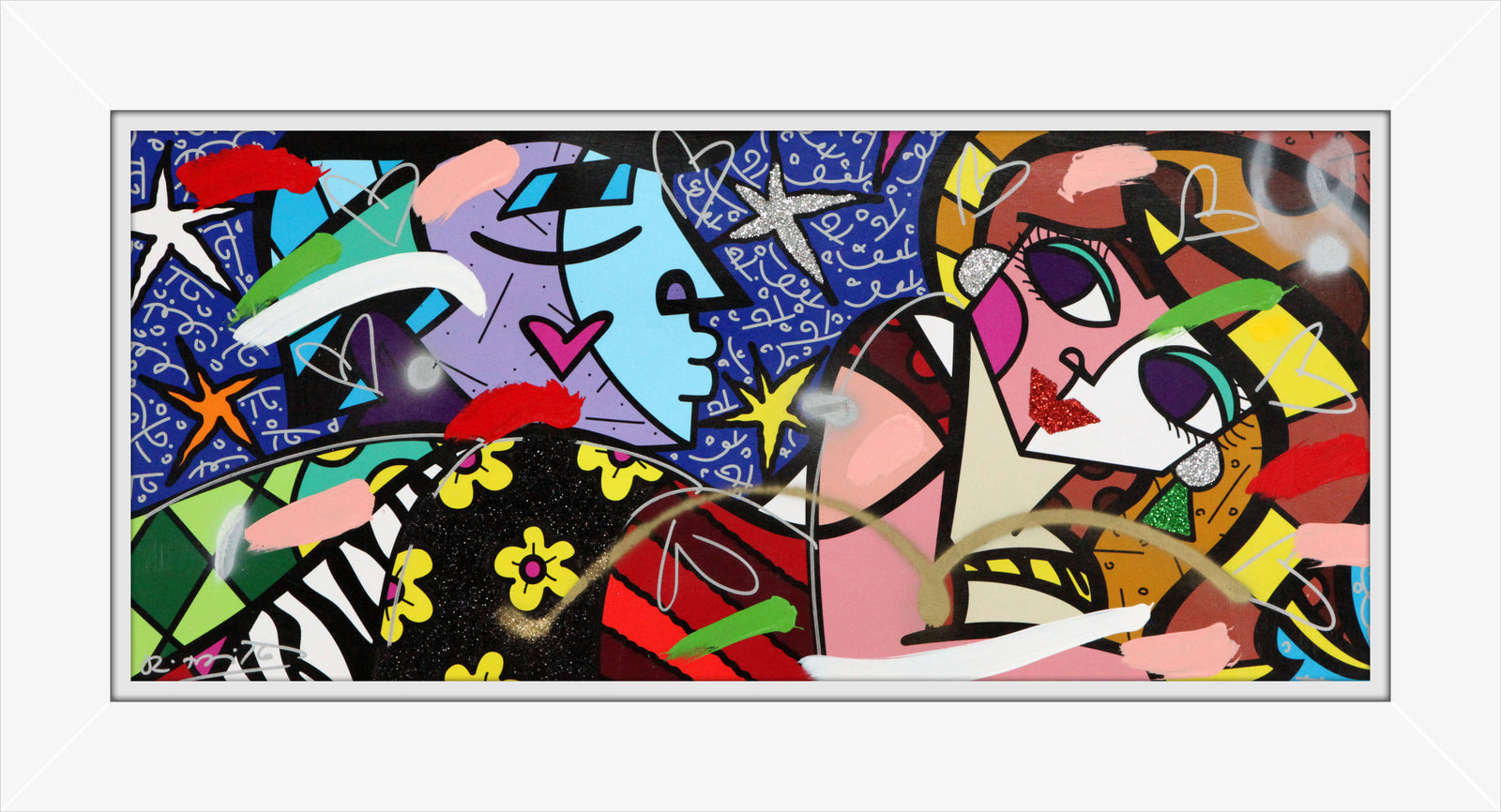 SWEET TALK -  Mixed Media Original