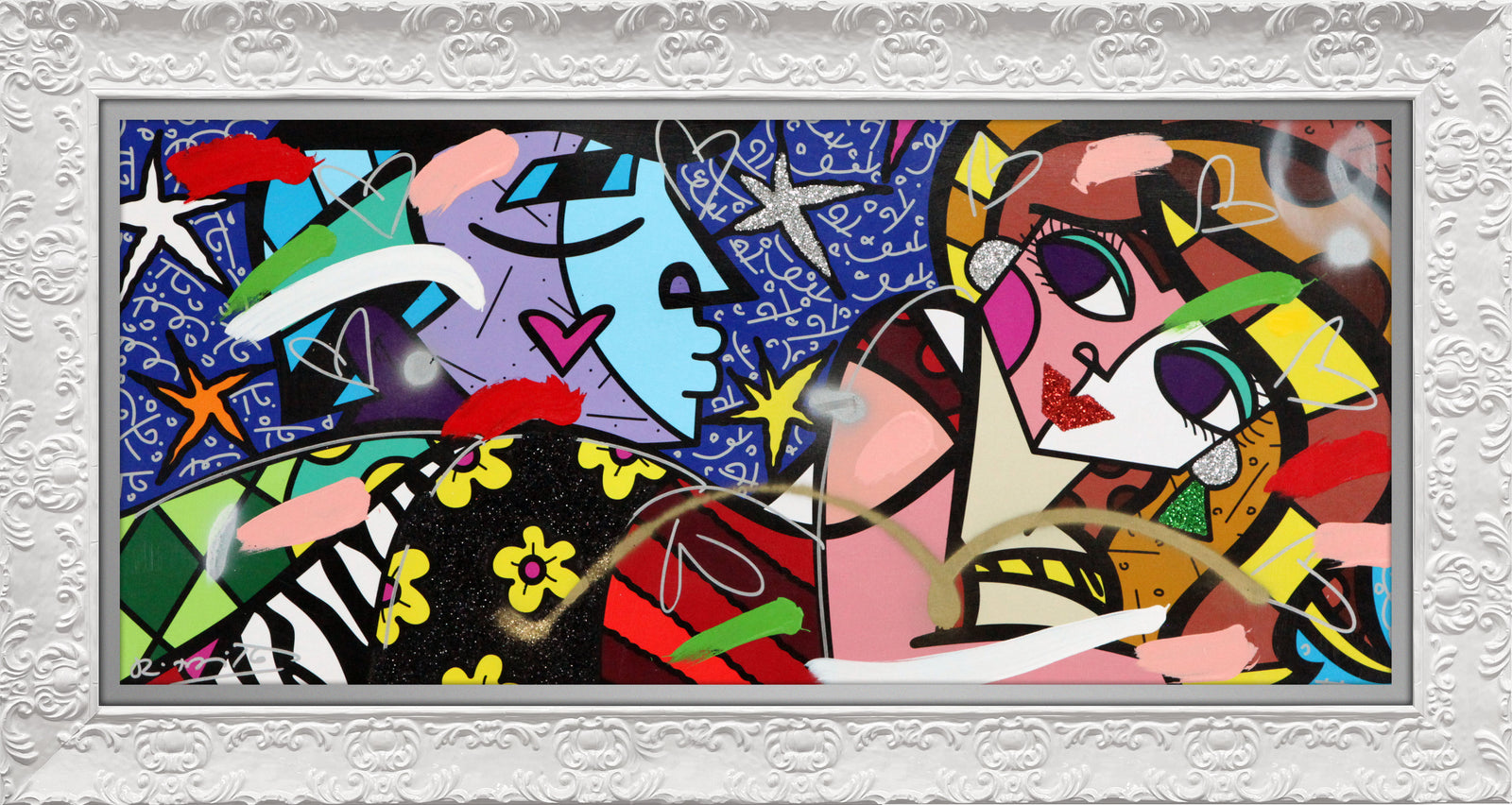 SWEET TALK -  Mixed Media Original