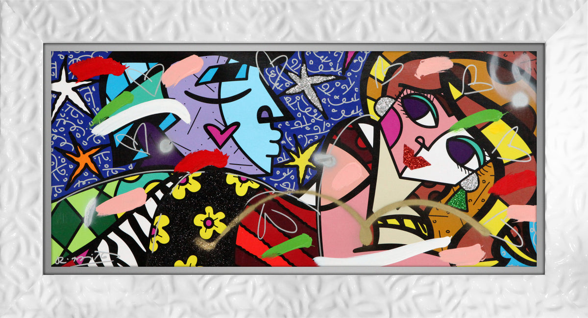 SWEET TALK -  Mixed Media Original