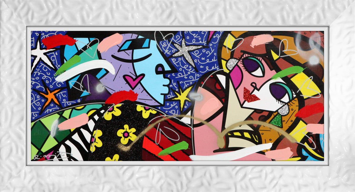 SWEET TALK -  Mixed Media Original