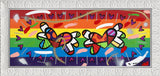 HAPPY -  Mixed Media Original