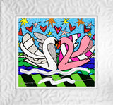 SOULMATES -  Mixed Media Original