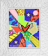 LOVE TEXAS -  Mixed Media Original *SOLD*