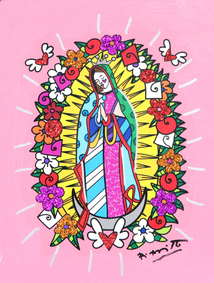 OUR LADY -  Mixed Media Original *SOLD*