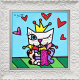 H.R.H KAT -  Mixed Media Original *SOLD*