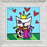H.R.H KAT -  Mixed Media Original *SOLD*