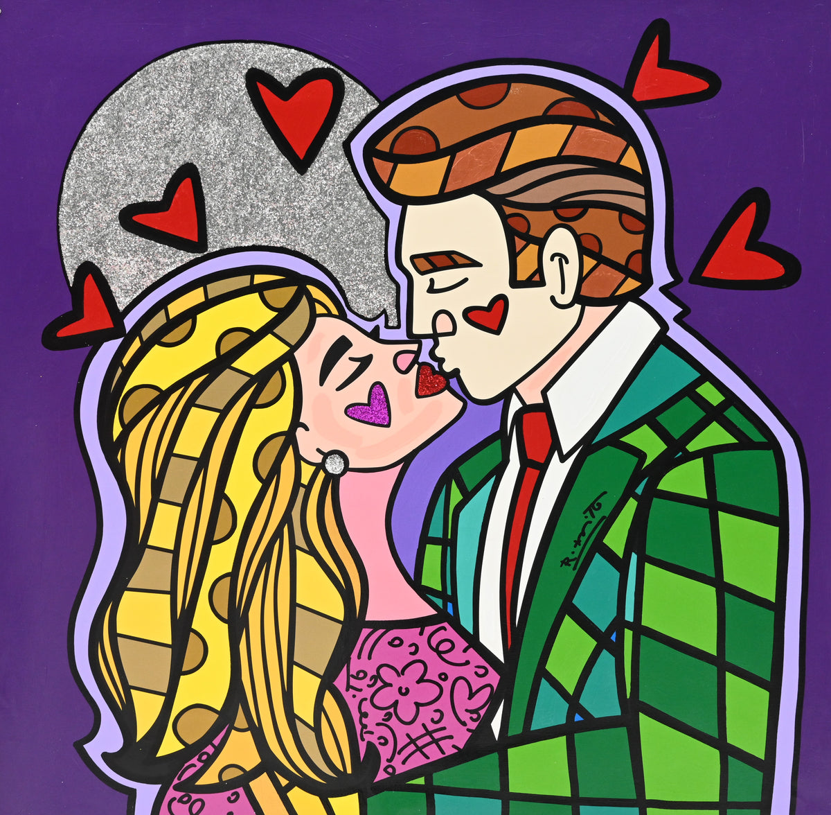 Moonstruck - Mixed Media Original