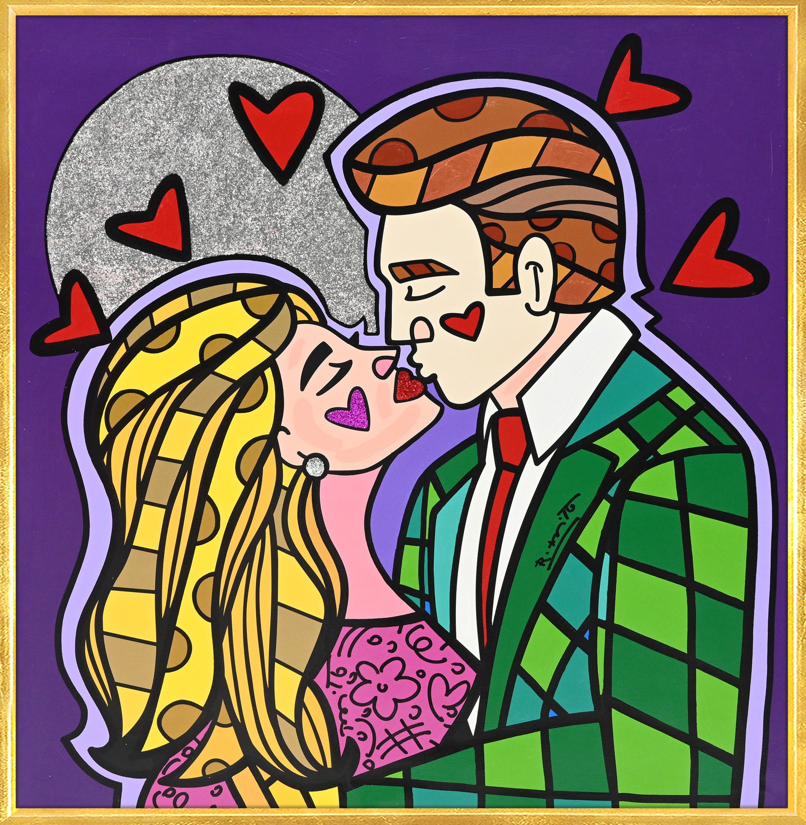 Moonstruck - Mixed Media Original