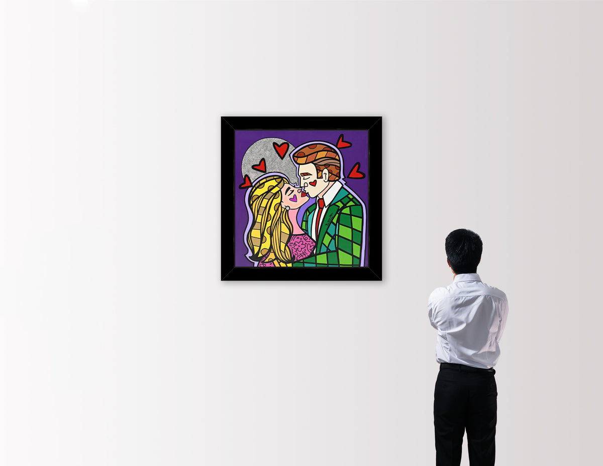 Moonstruck - Mixed Media Original