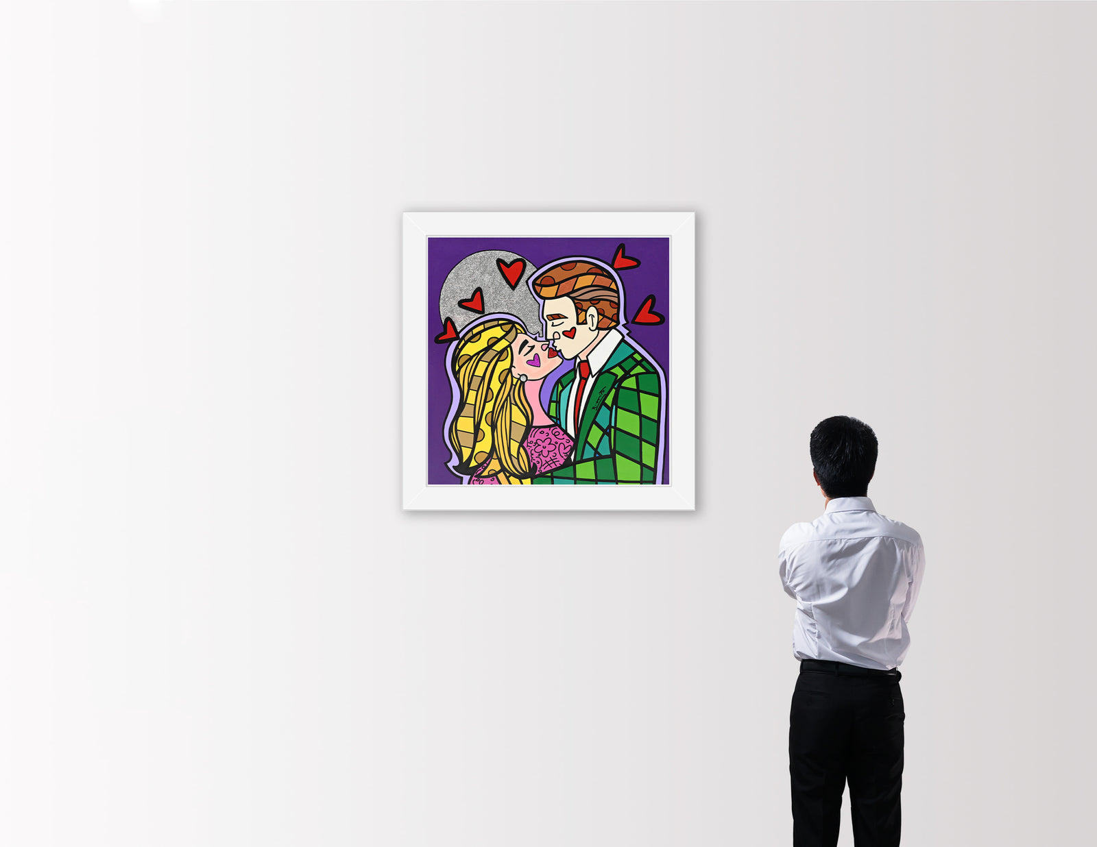 Moonstruck - Mixed Media Original