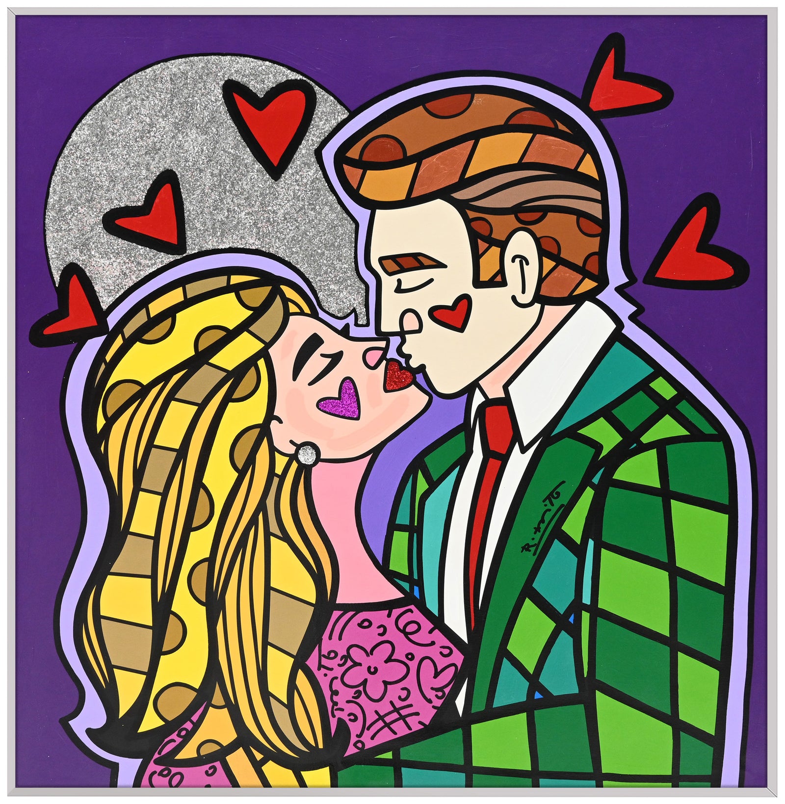 Moonstruck - Mixed Media Original