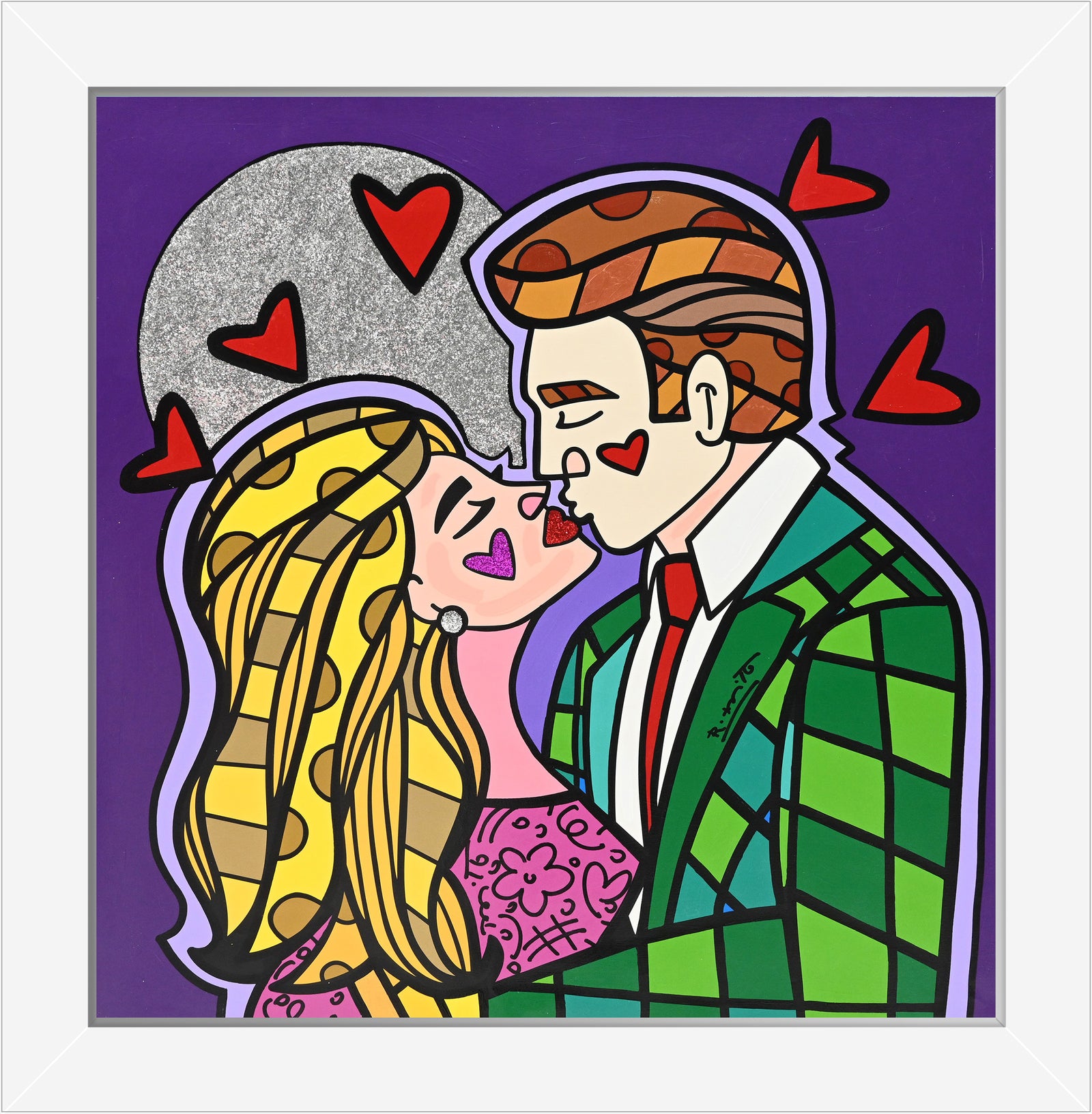 Moonstruck - Mixed Media Original