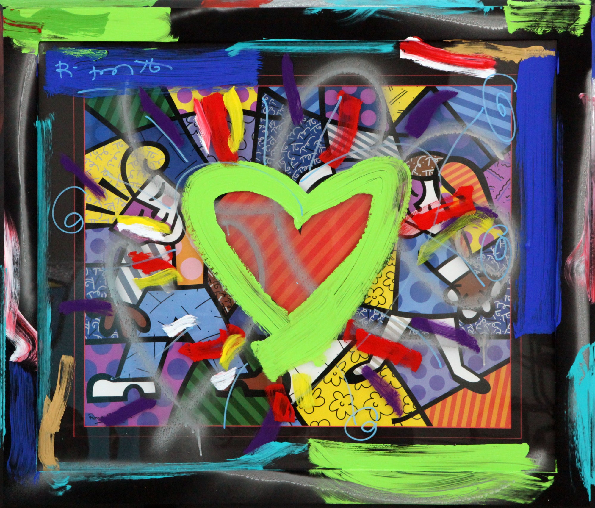 HEART KIDS - Mixed Media Original - Shop Britto