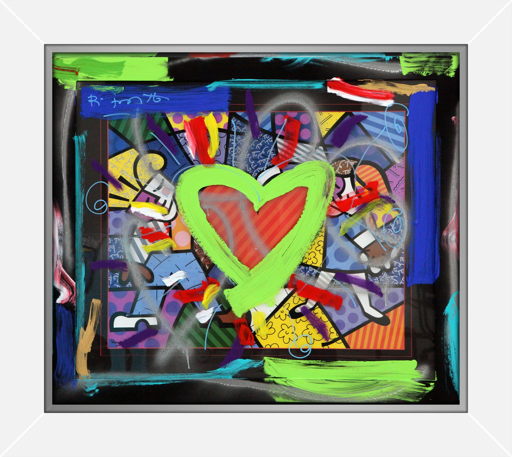 HEART KIDS - Mixed Media Original - Shop Britto
