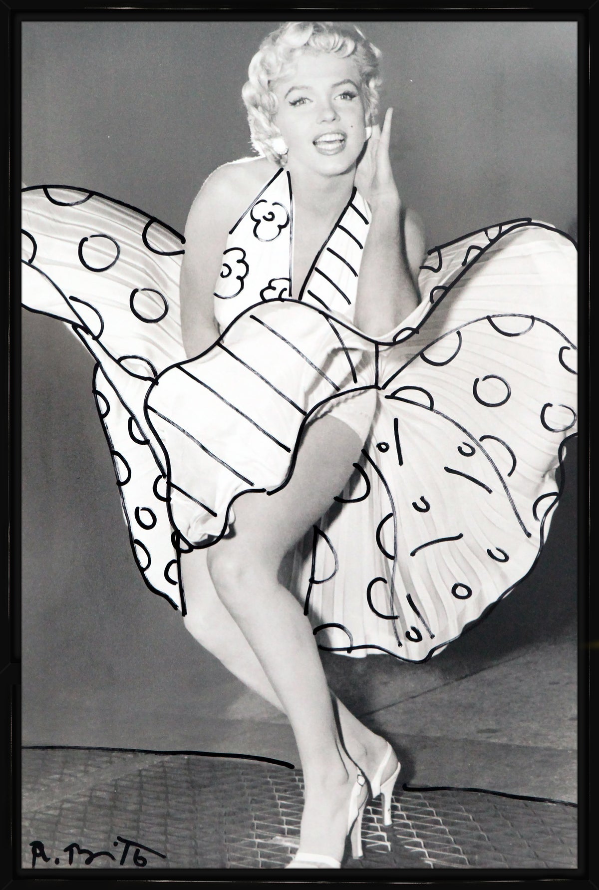 MARILYN MONROE -  Mixed Media Original