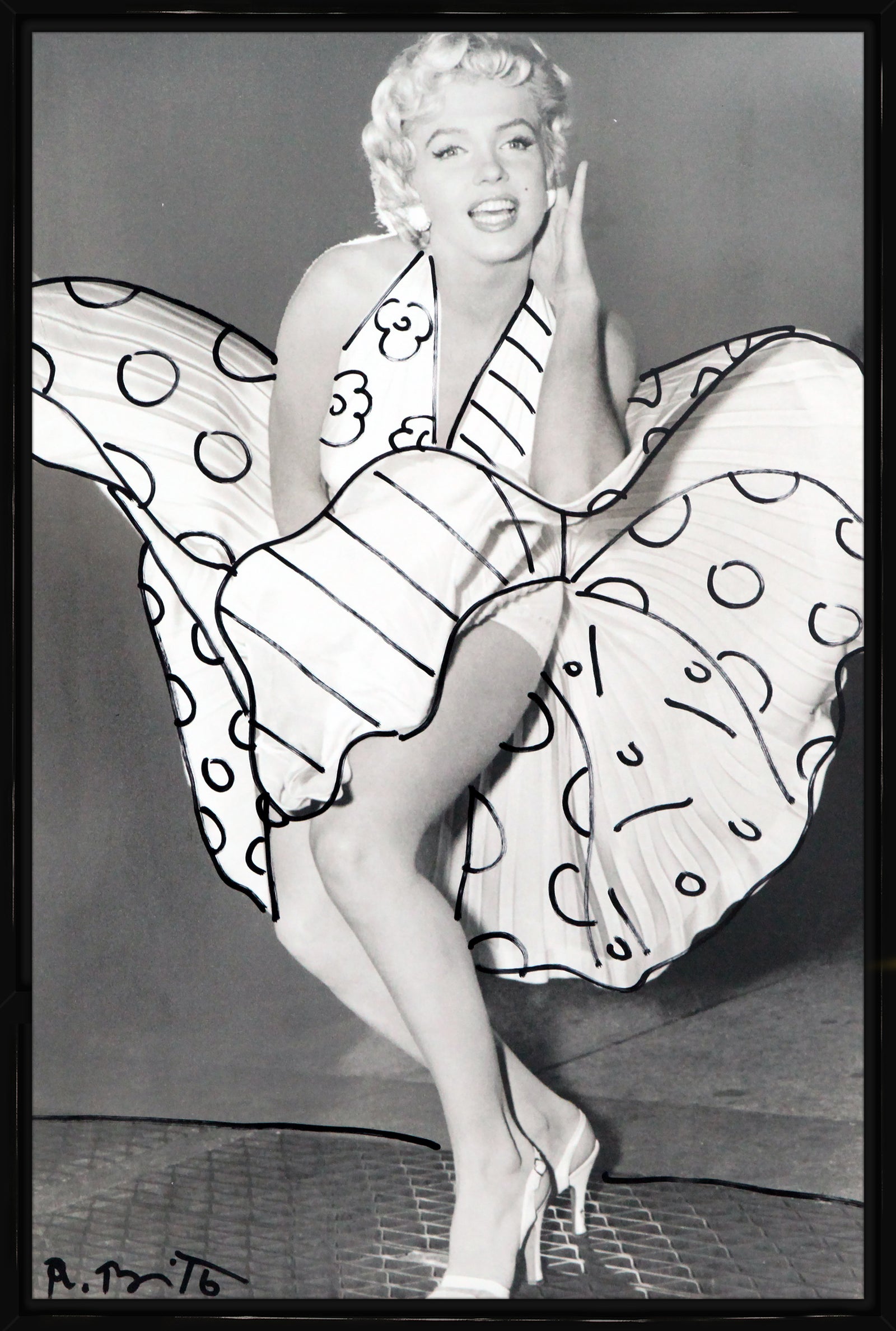 MARILYN MONROE -  Mixed Media Original